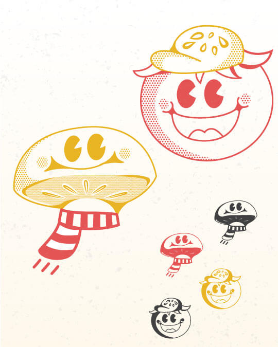 Branding-Matthew-s-Burger- Projet-créatif-et-inspiration-fait-par-Julie-Martins-brand-et-motion-designer-mascotte