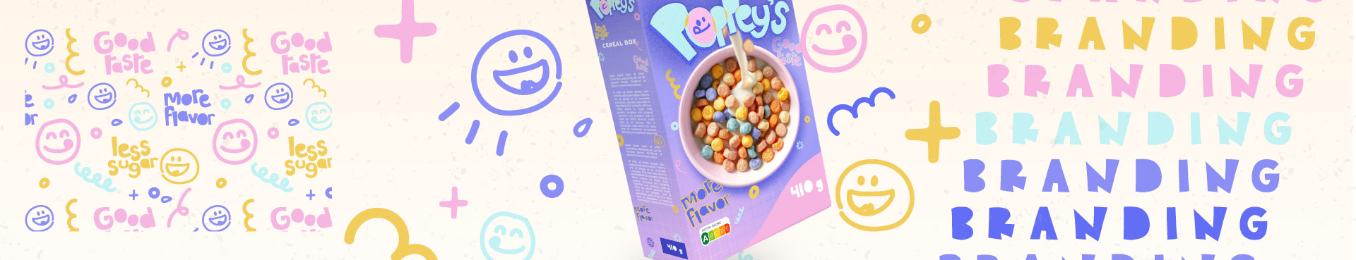 Lire la suite à propos de l’article Brand design projet Poppey’s